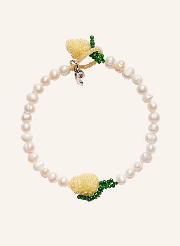 pura utz Armbänder PEARL LEMON BRACELET by GLAMBOU GOLD