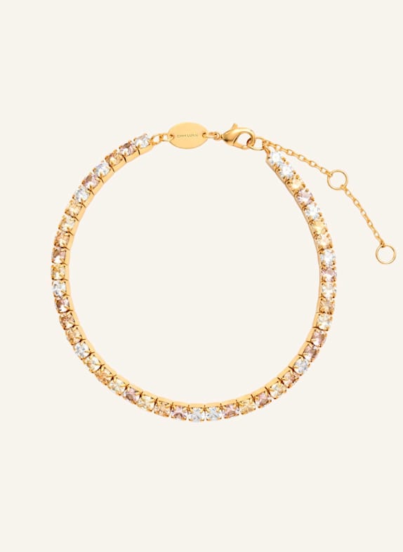 OHH LUILU Armbänder TENNIS HONEY TONES by GLAMBOU GOLD