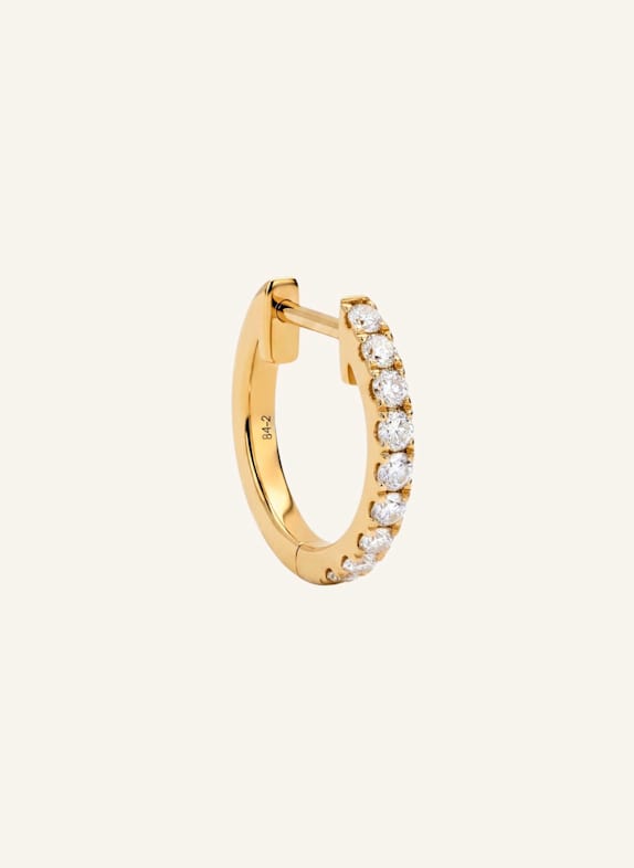 JUULS & KARATS Creolen HUGGIE 004 by GLAMBOU GOLD