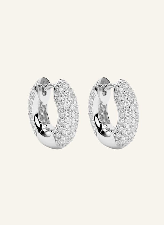 OHH LUILU Creolen MINI DISCO HOOPS by GLAMBOU SILBER