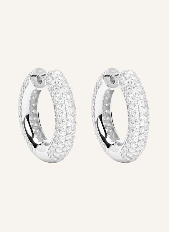 OHH LUILU Creolen MAXI DISCO HOOPS by GLAMBOU SILBER