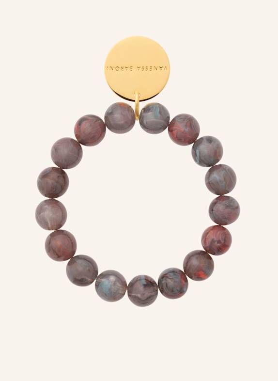 VANESSA BARONI Armbänder MINI BEADS FLEX IKAT MARBLE by GLAMBOU GOLD