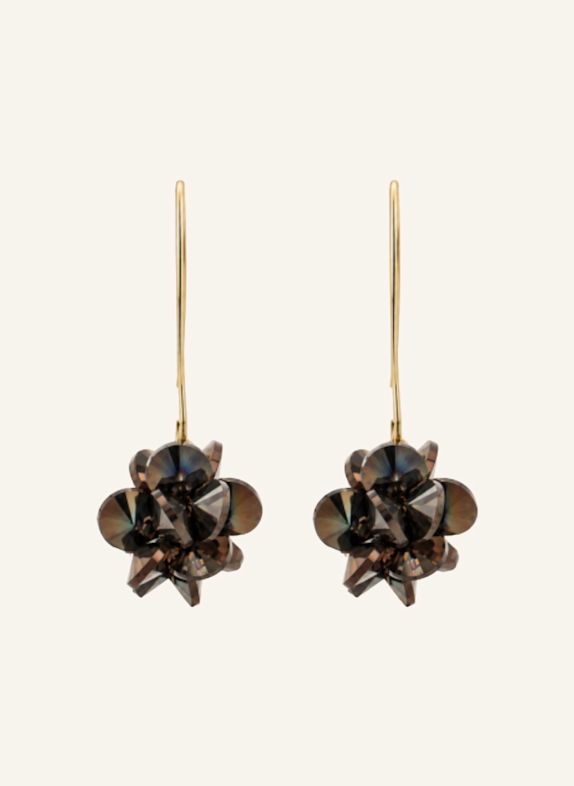 LOTT.gioielli Ohrhänger AVENNA CE GB GLOBE THICK SEQUINS S BROWN by GLAMBOU GOLD