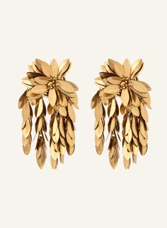 LOTT.gioielli Ohrhänger AZARIA CE SQ SEQUIN FLOWER FALL PREMIUM L COPPER by GLAMBOU GOLD