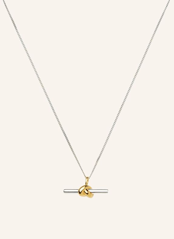 MISSOMA Ketten LUCY WILLIAMS T-BAR KNOT by GLAMBOU GOLD