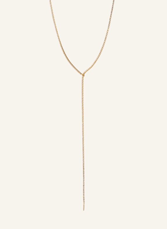 CRYSTAL HAZE Halsketten SERENA LARIAT by GLAMBOU GOLD