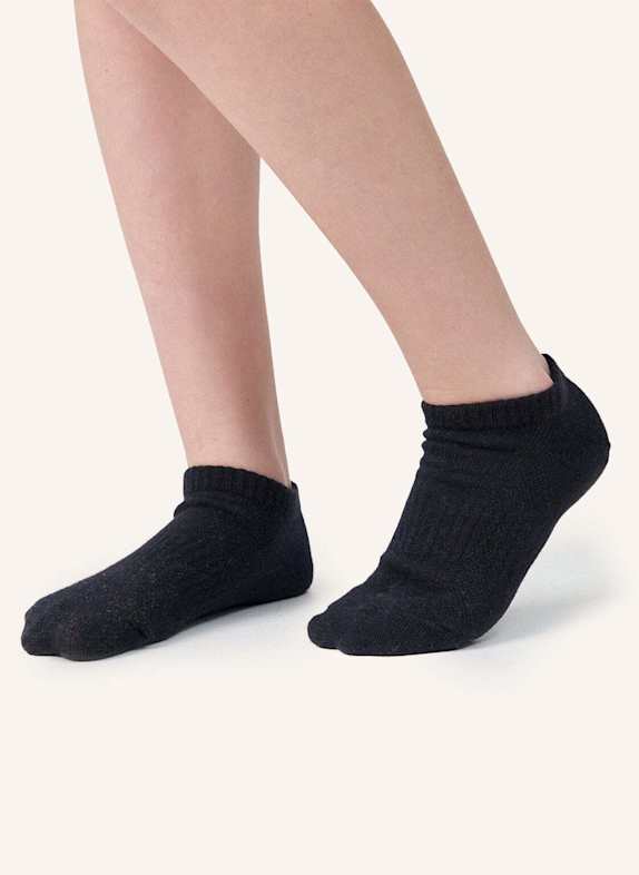 SNOCKS Kinder Sneaker Socken SCHWARZ