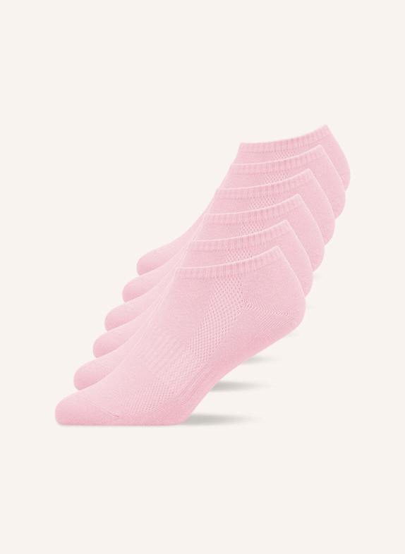 SNOCKS Kinder Sneaker Socken ROSA