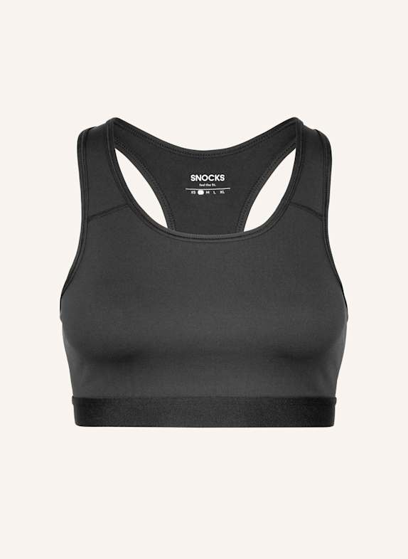 SNOCKS Sport-BH DUNKELGRAU
