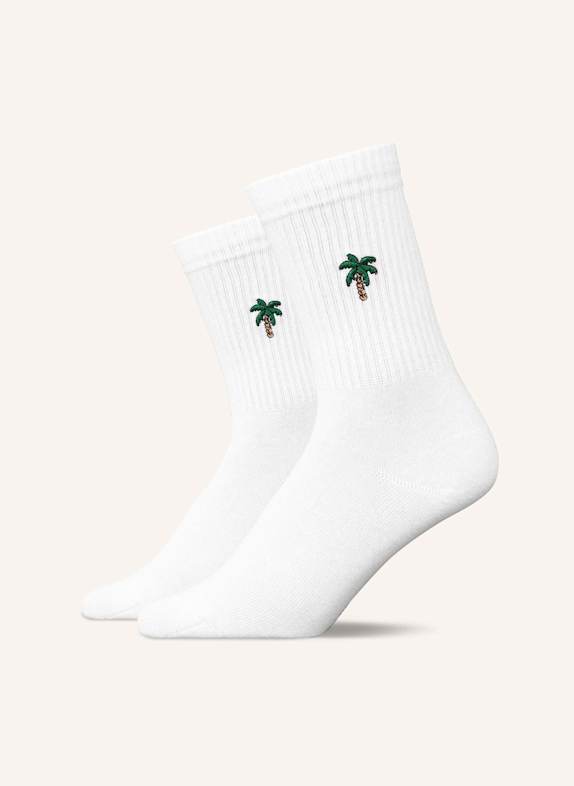 SNOCKS Tennissocken WEISS