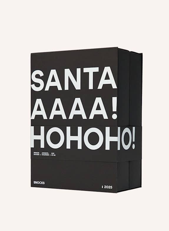 SNOCKS Socken Adventskalender BLAU