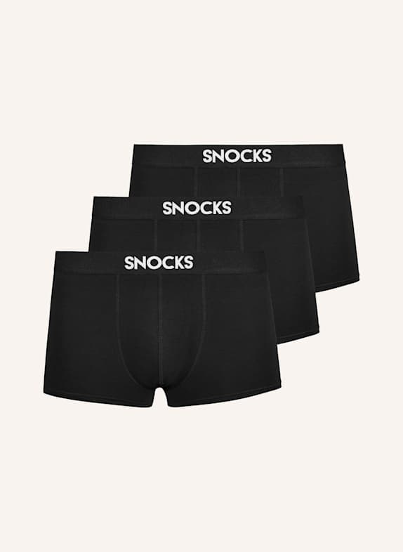 SNOCKS Kurze Trunks SCHWARZ
