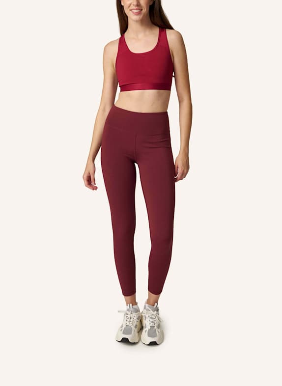SNOCKS Thermoleggings Damen ROT