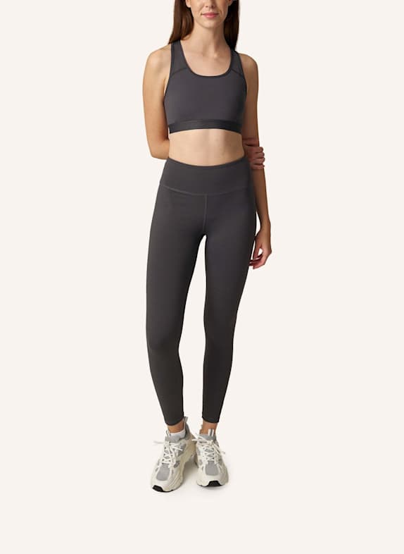 SNOCKS Thermoleggings Damen GRAU