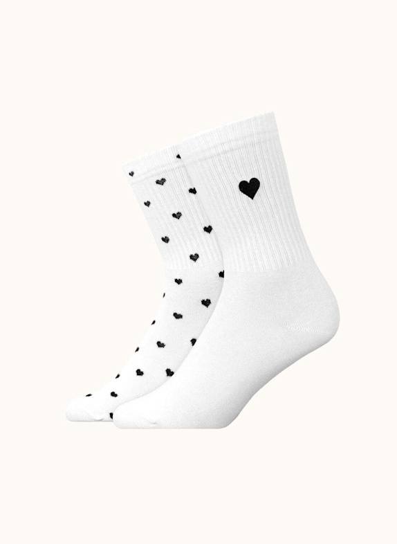 SNOCKS Tennissocken WEISS