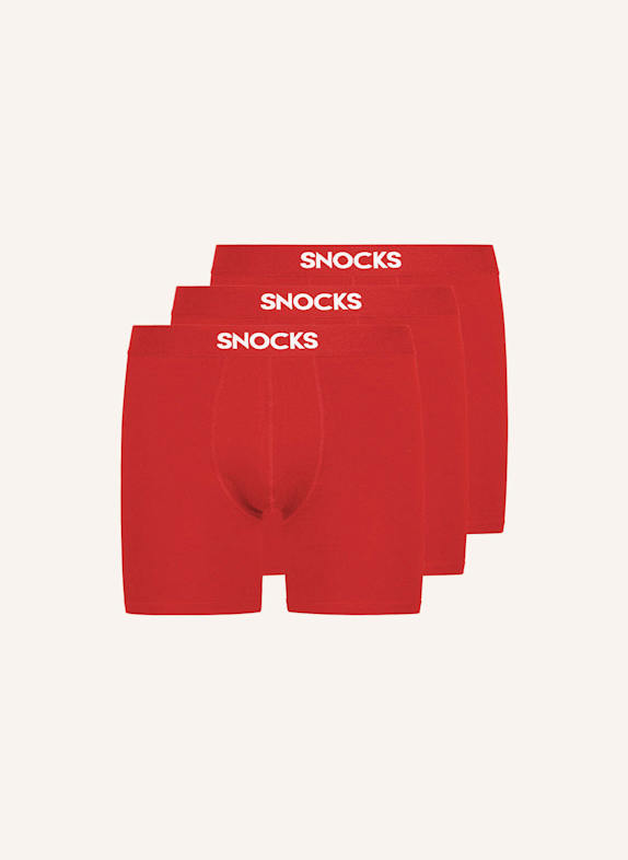 SNOCKS Lange Boxershorts PINK