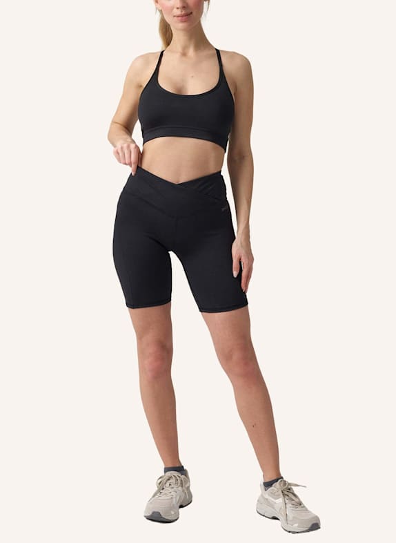 SNOCKS Radlerhose  V Cross SCHWARZ