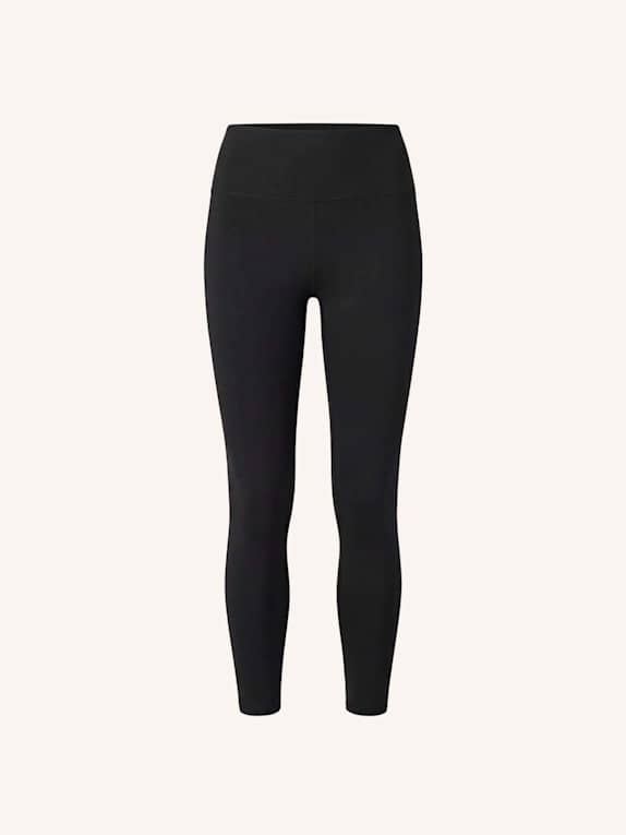 SNOCKS High Waist Leggings 7/8 SCHWARZ
