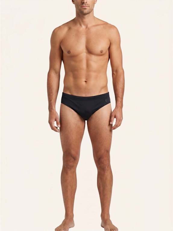 SNOCKS Badeslip Herren SCHWARZ