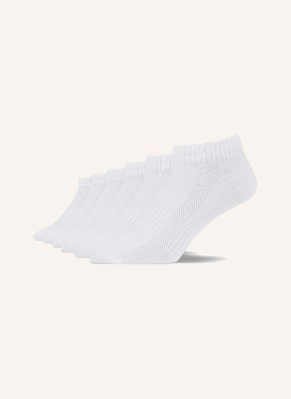 SNOCKS Quarter Socken WEISS