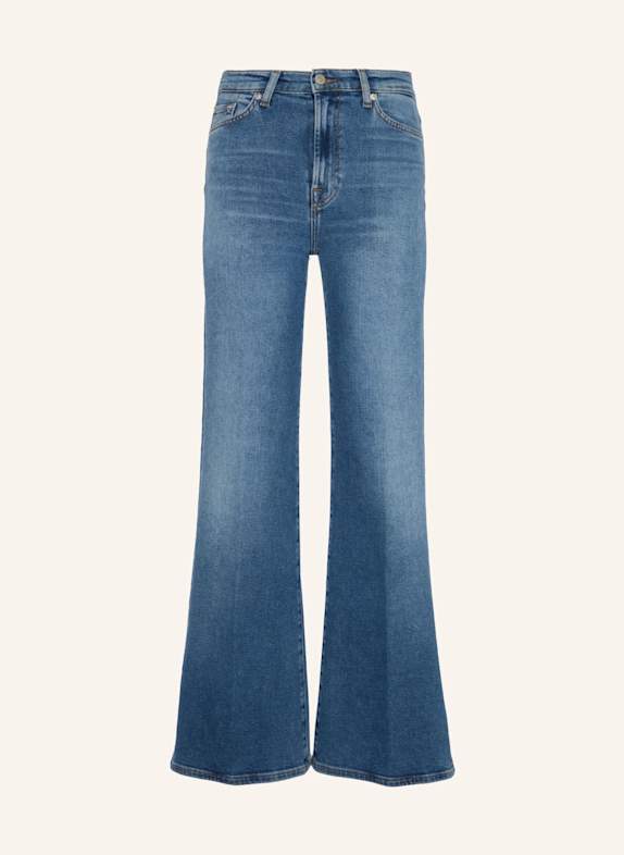 7 for all mankind Jeans MODERN DOJO TAILORLESS Flare Fit BLAU