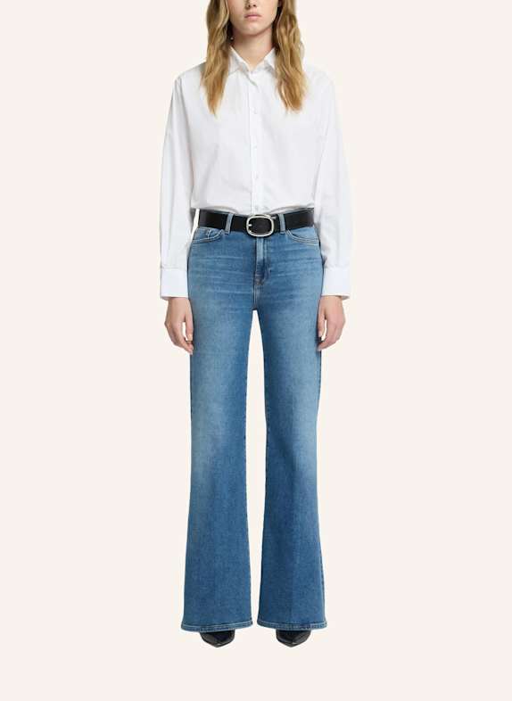 7 for all mankind Jeans met flare-pasvorm BLAUW