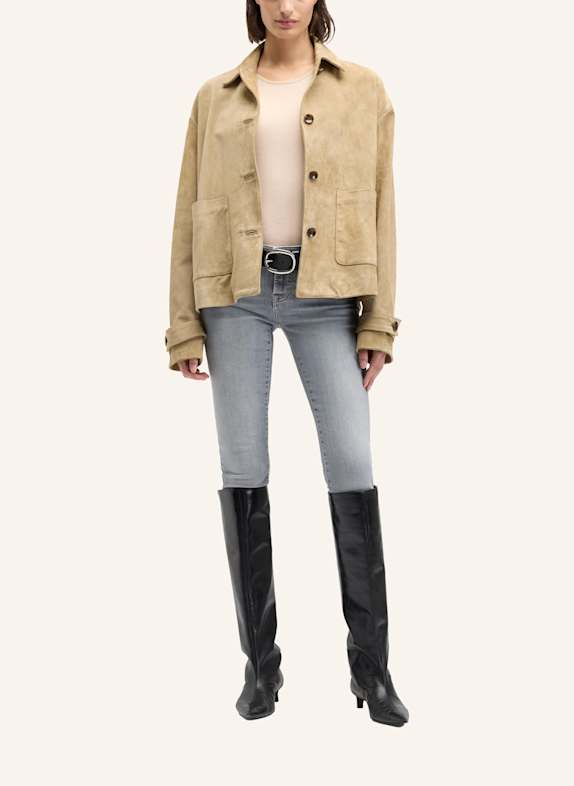 7 for all mankind Jeans LOW SKINNY Skinny Fit GRIJS
