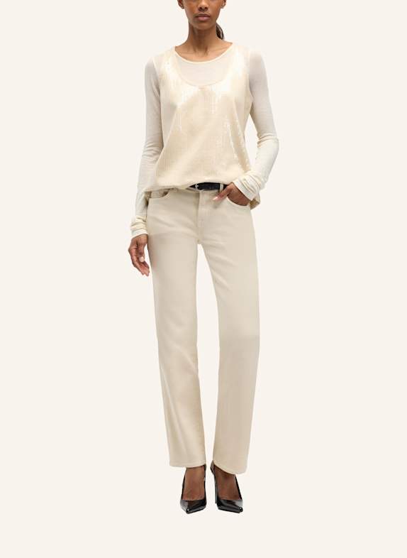 7 for all mankind Jeans CALIE STRAIGHT Straight Fit BEIGE