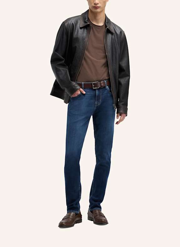 7 for all mankind Jeans SLIMMY TAPERED Skinny Fit BLAU