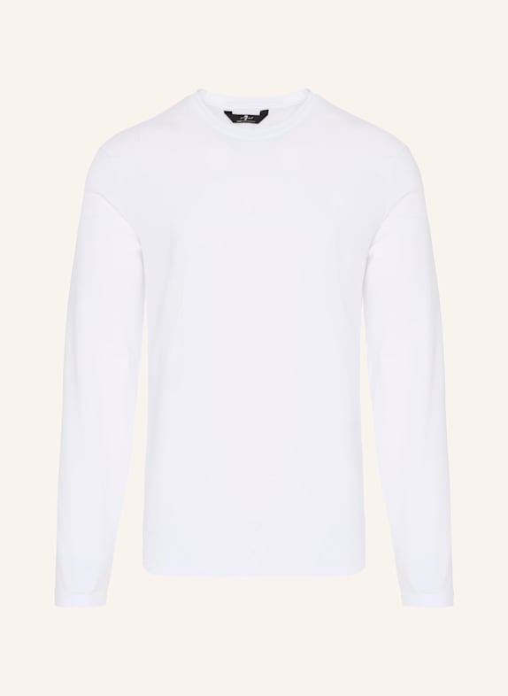7 for all mankind LS TEE WEISS