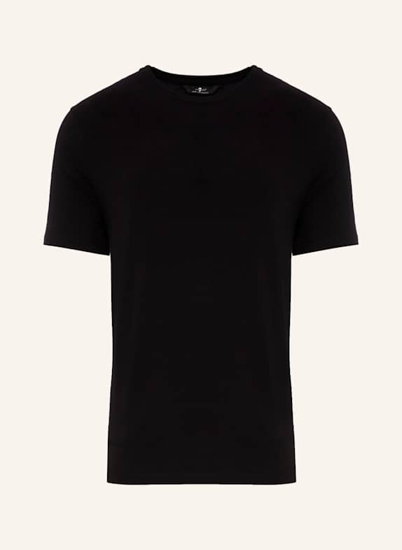 7 for all mankind T-Shirt SCHWARZ