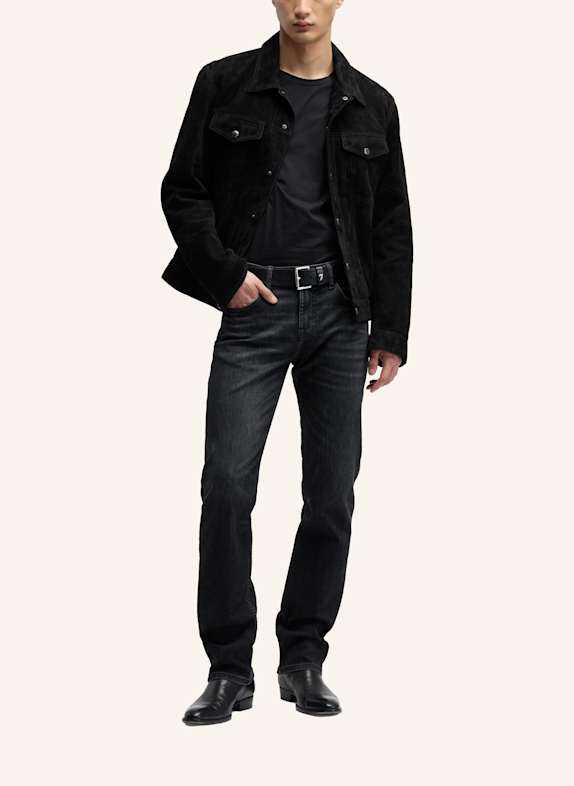 7 for all mankind Jeans STANDARD Straight Fit SCHWARZ