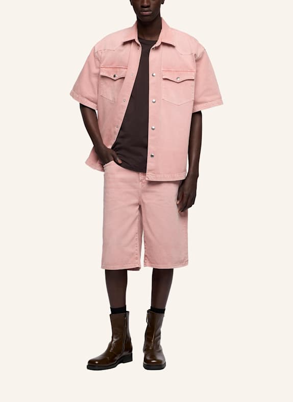 7 for all mankind S/S WESTERN OVERSHIRT PINK