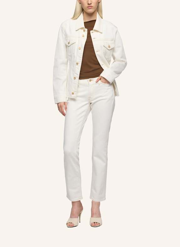 7 for all mankind CINCHED JACKET WEISS