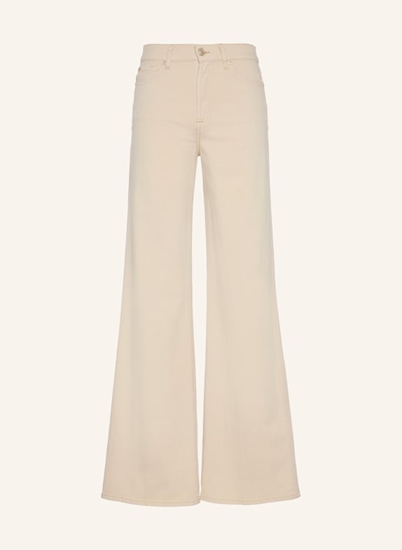 7 for all mankind Wide Leg Jeans LOTTA BEIGE