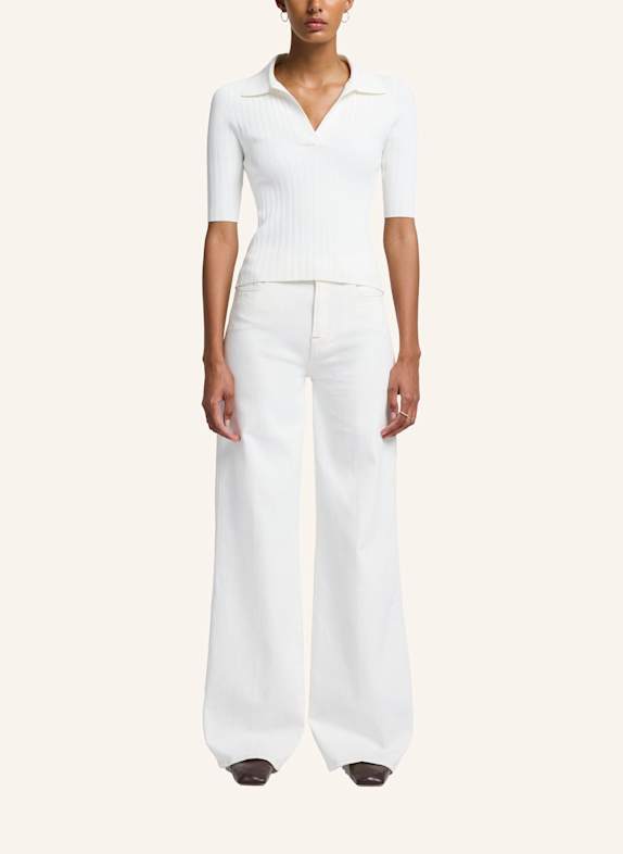 7 for all mankind Jeans met extra wijde pasvorm WIT