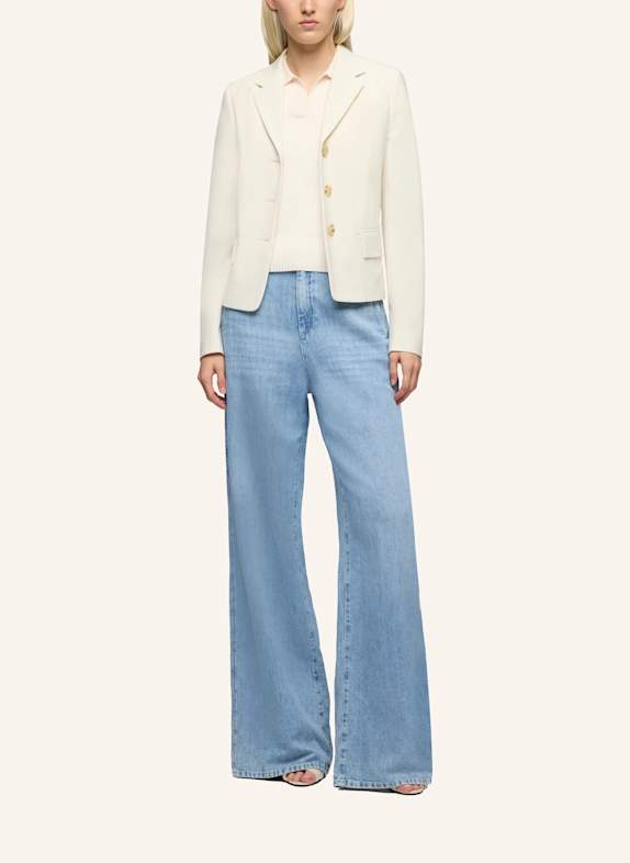 7 for all mankind CHINO-jeans met wijde pasvorm BLAUW