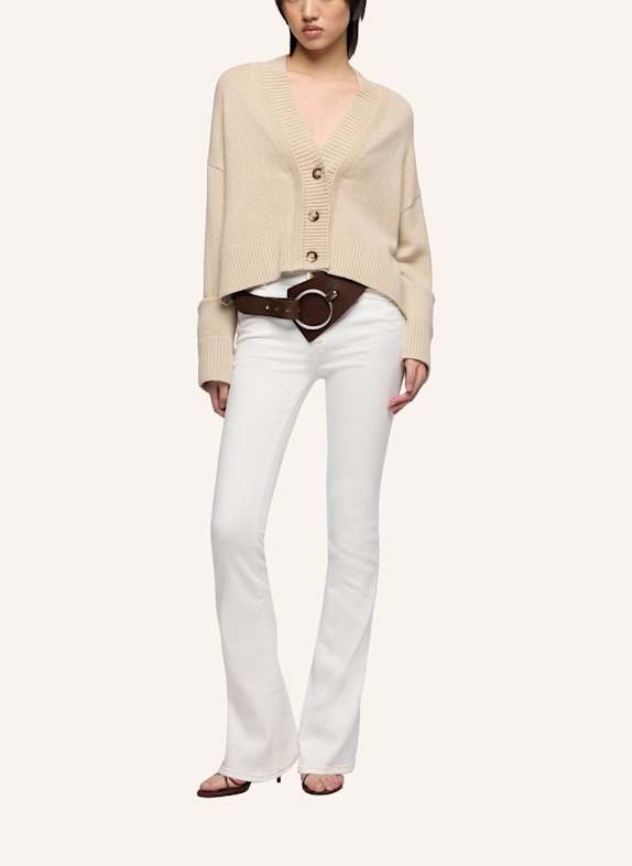 7 for all mankind Jeans met bootcut-pasvorm WIT