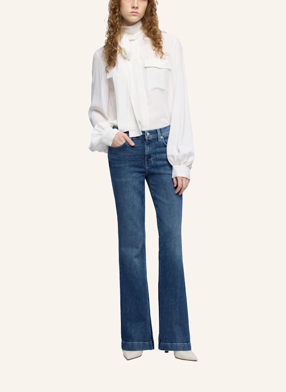 7 for all mankind Jeans met flare-pasvorm BLAUW