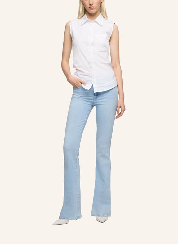 7 for all mankind Jeans met bootcut-pasvorm BLAUW