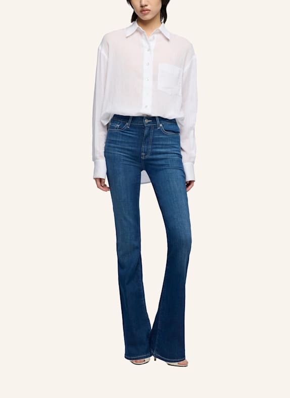7 for all mankind Jeans met bootcut-pasvorm BLAUW