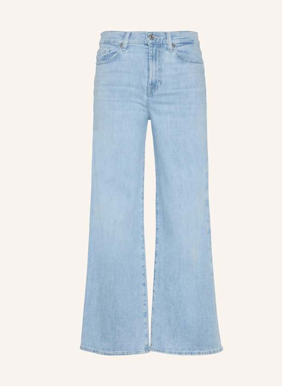 7 for all mankind Wide Leg Jeans LOTTA ANKLE BLAU