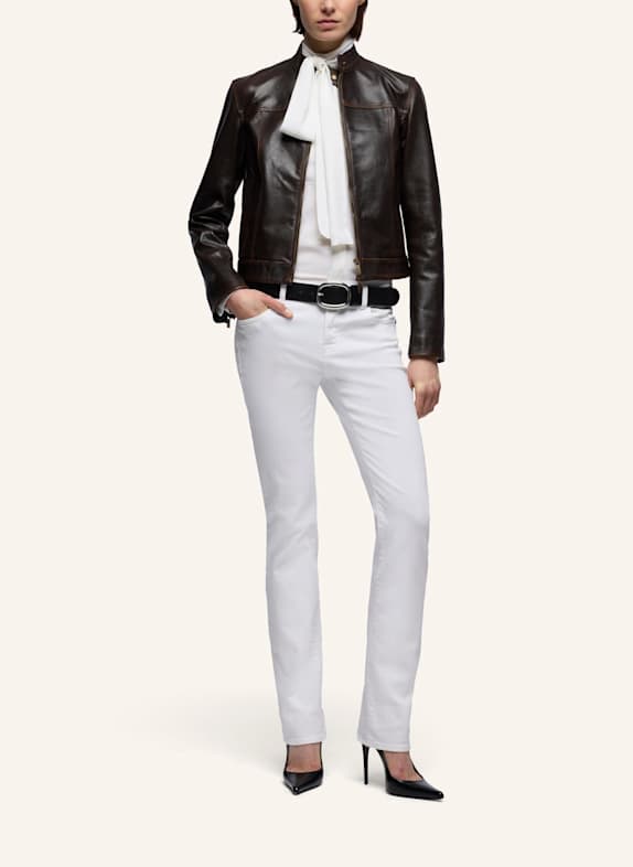 7 for all mankind Broek THE SLIM Slim Fit WIT