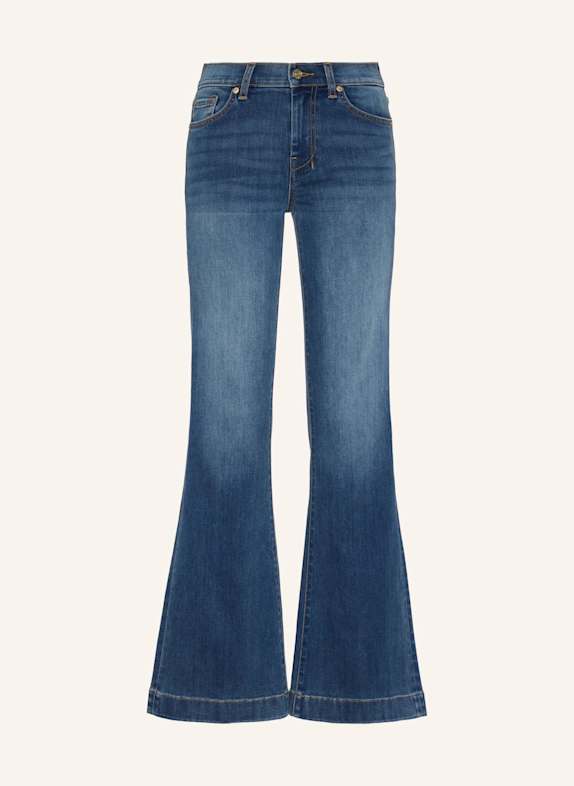 7 for all mankind Jeans DOJO TAILORLESS Flare Fit BLAU