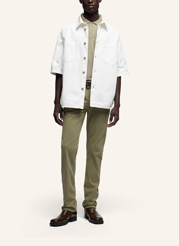 7 for all mankind Knitted S/S POLO GRÜN