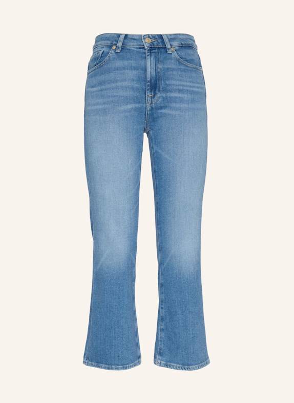 7 for all mankind Jeans CROPPED BOOT Bootcut Fit BLAU