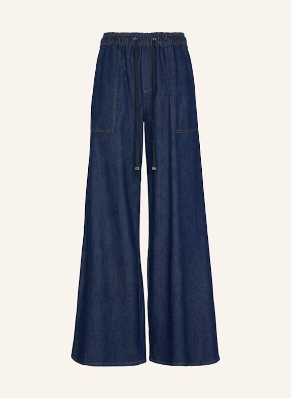 7 for all mankind Jeans UTILITY PULL ON WIDE LEG Wide Leg Fit BLAU