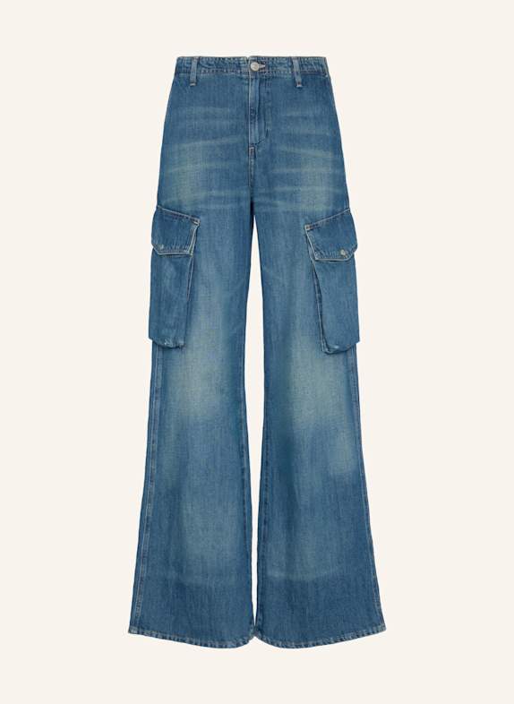 7 for all mankind Jeans CARGO LOTTA Wide Leg Fit BLAU