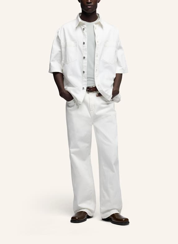 7 for all mankind Broek WIDE LEG Wide Leg-pasvorm WIT