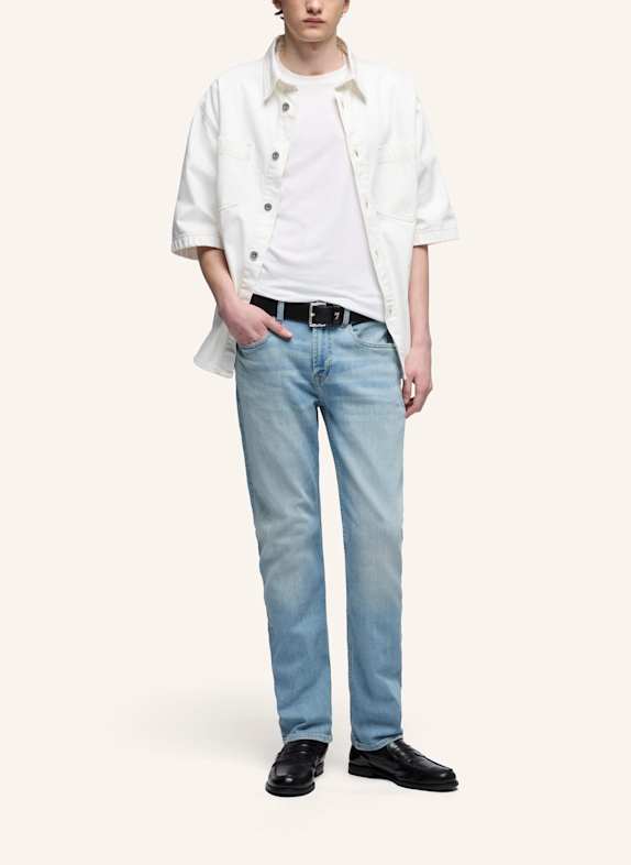 7 for all mankind Jeans THE STRAIGHT 32" Straight Fit BLAUW